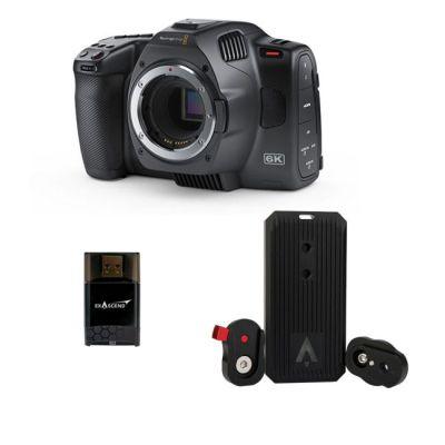Blackmagic Design Pocket Cinema Camera 6K G2 & Exascend Gecko Portable 1TB SSD with Free SD Card Reader Bundle