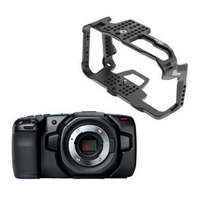 Blackmagic Design Pocket Cinema Camera 4K & 8Sinn BM Pocket Cinema Camera 4K / 6K Cage Bundle