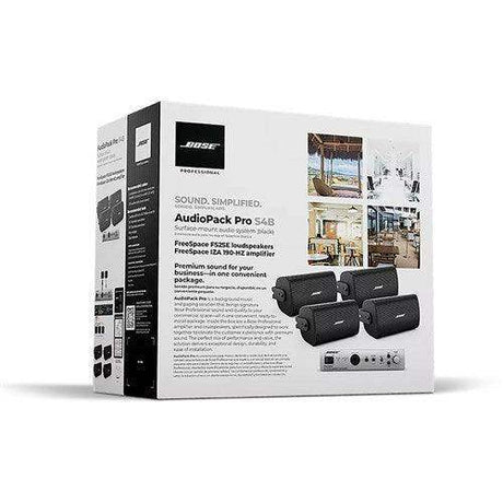 Bose Professional 888478-1110 AudioPack Pro S4 Black 120V NA (Black) - Creation Networks
