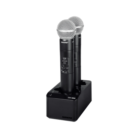 Shure SBC203-US Dual Docking Station for SLX-D transmitters and SB903 battery Battery Shure