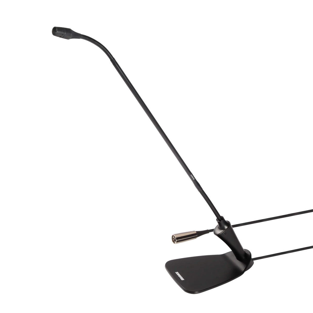 Shure CVG18D-B/C 18" Gooseneck Condenser Mic with Integrated Desktop Base Microphones Shure