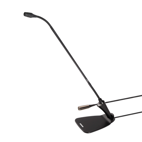 Shure CVG18D-B/C 18" Gooseneck Condenser Mic with Integrated Desktop Base Microphnes Shure
