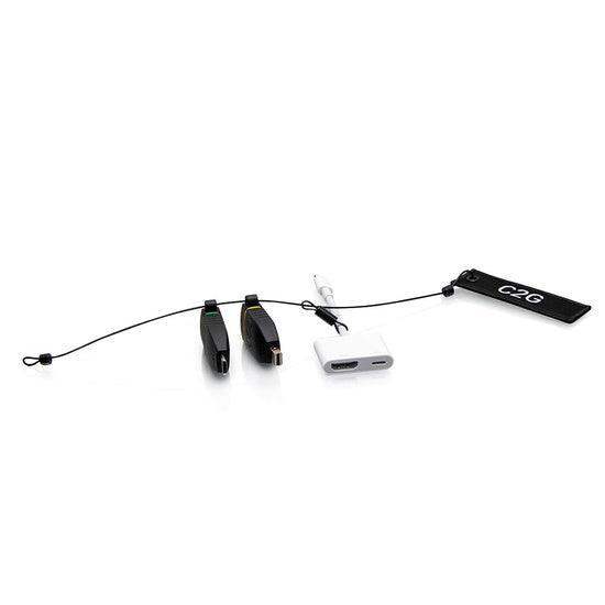 C2G C2G29889 Universal 4K HDMI® Adapter Ring with Color Coded Mini DisplayPort™, USB-C®, and Lightning - Creation Networks