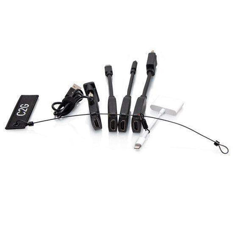 C2G C2G30042 HDMI Dongle Ring DP mDP USB-C Lightn VGA - Creation Networks