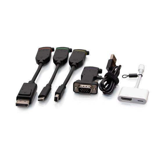C2G C2G30042 HDMI Dongle Ring DP mDP USB-C Lightn VGA - Creation Networks