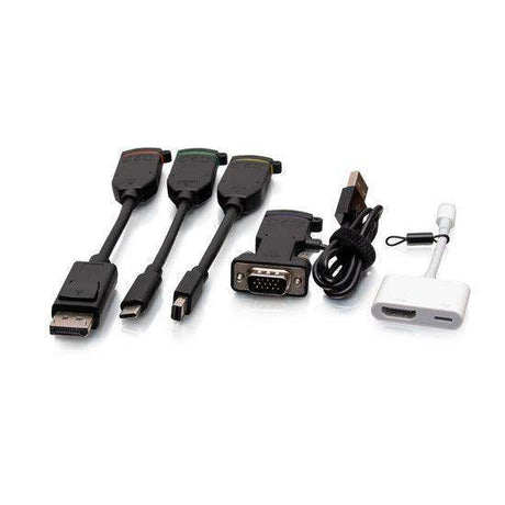 C2G C2G30042 HDMI Dongle Ring DP mDP USB-C Lightn VGA - Creation Networks