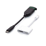C2G C2G30051 Universal 4K HDMI® Dongle Adapter Ring with Color Coded USB-C® and Lightning - Creation Networks