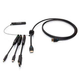 C2G C2G30052 6ft (1.8m) 4K HDMI® Premium Cable and Dongle Adapter Ring with Color Coded Mini DisplayPort™, DisplayPort, and USB-C® - Creation Networks
