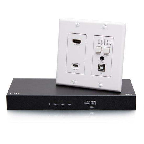 C2G C2G31011 HDBaseT HDMI USBC 3.5m Wall Plate to Box - Creation Networks