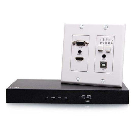 C2G C2G31012 HDBaseT HDMI VGA USB Wall Plate to Box - Creation Networks