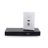 C2G C2G31030 4K30Hz HDBaseT HDMI+USB WP TX to Box RX - Creation Networks