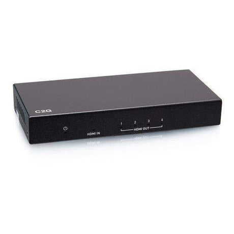 C2G C2G41601 4-Port HDMI® Distribution Amplifier Splitter - 4K 60Hz - Creation Networks