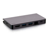 C2G C2G54457 USB-C 5-in-1 Compact Dock with HDMI, 2x USB-A, Ethernet, and USB-C Power Delivery - Creation Networks