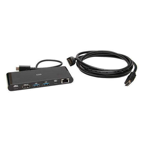 C2G C2G54479 USB-C® 6-in-1 Mini Dock Kit for Laptops - Creation Networks