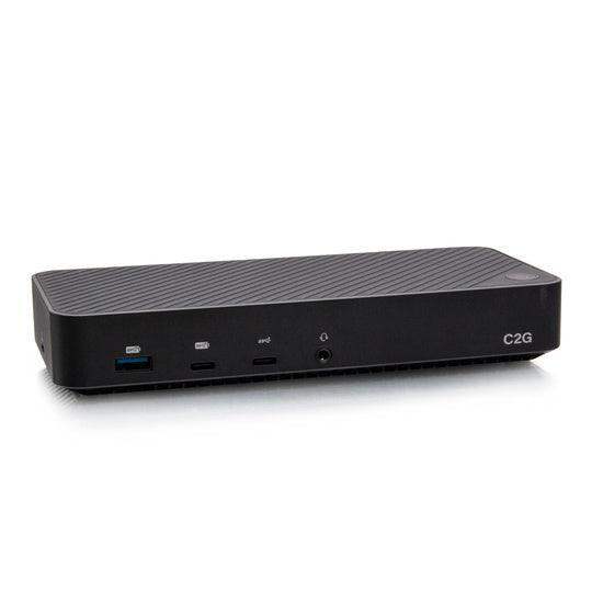 C2G C2G54538 Dual 4k USB A and USB C Hybrid Dock 130w - Creation Networks
