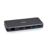 C2G C2G54543 USB-C® 7-in-1 Dual Display MST Docking Station with HDMI®, DisplayPort™, Ethernet, USB, and Power Delivery up to 100W - 4K 60Hz - Creation Networks