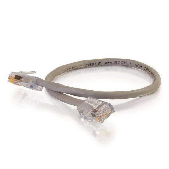 C2G CG15275 75 ft Cat6 Non-Booted UTP Unshielded Ethernet Network Patch Cable (Gray) - Creation Networks