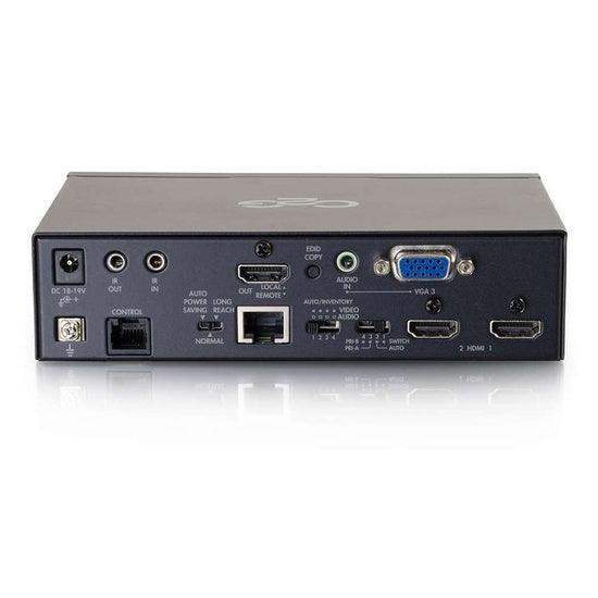 C2G CG29319 HDMI® and VGA plus Stereo Audio HDBaseT over Cat Extender Transmitter to Scaler/De-Embedder Kit (LIMITED AVAILABLITY) - Creation Networks