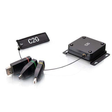 C2G CG29879 Retractable Universal Mount 4K HDMI Adapter Ring with Color Coded Mini DisplayPort - Creation Networks