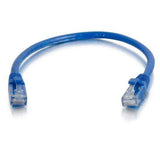 C2G CG31371 5 ft Cat6 Snagless Unshielded UTP Ethernet Network Patch Cable Multipack (25 Pack, Blue) - Creation Networks