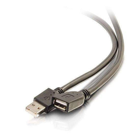 C2G CG39935 50 ft USB-A Male to Female Active Extension Cable - Plenum, CMP-Rated - Creation Networks