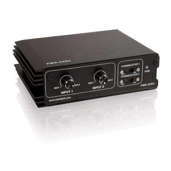 C2G CG40573 45 Watt Stereo Mixer/Amplifier Plenum Rated - Creation Networks