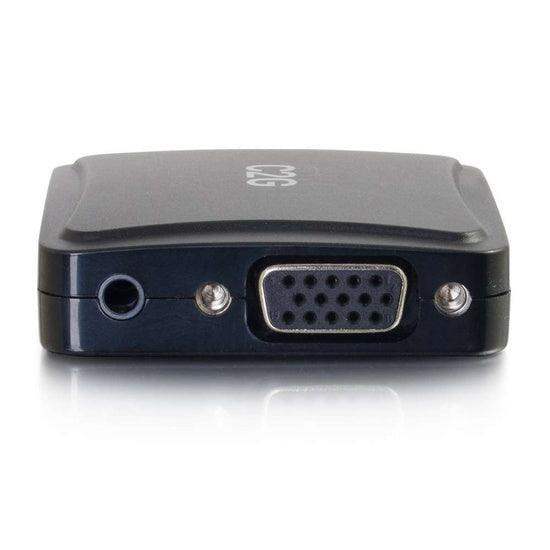C2G CG41410 VGA + 3.5mm to HDMI® Adapter Converter (LIMITED AVAILABILITY) - Creation Networks