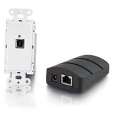 C2G CG53878 USB 2.0 Over Cat5 Superbooster™ Wall Plate Transmitter to Dongle Receiver Kit - Creation Networks