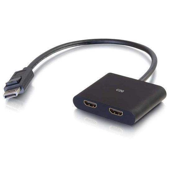 C2G CG54293 DisplayPort™ 1.2 to Dual HDMI® MST Hub - 4K - Creation Networks