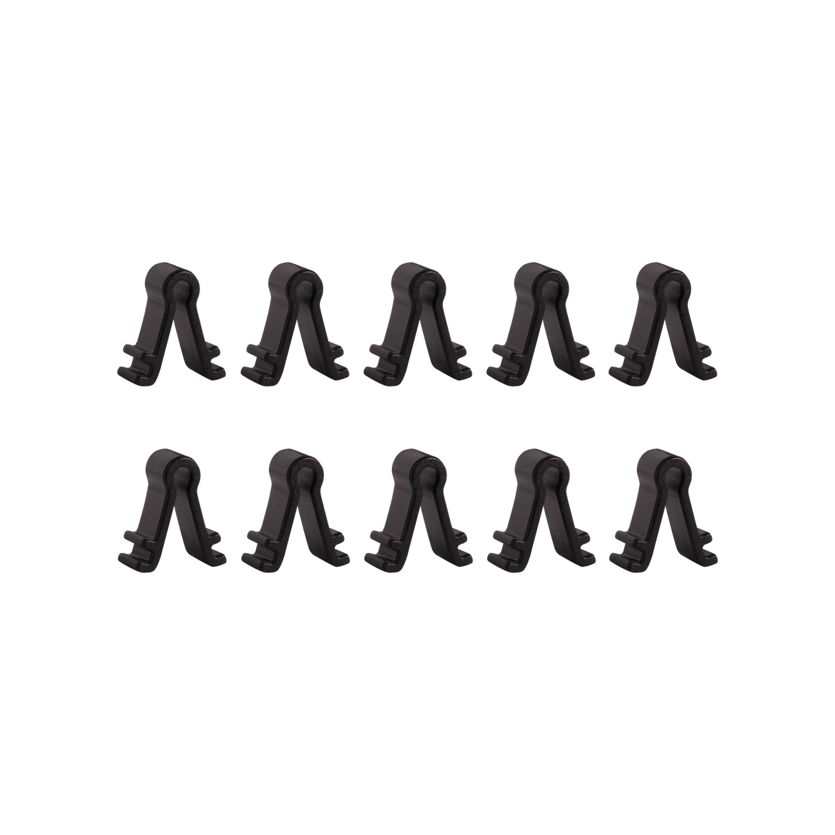 Shure RPM40SO/C – TwinPlex Tie Clip Standoff, Cocoa, 10-Pack Microphones Shure