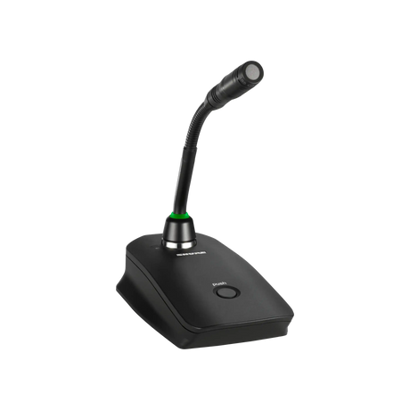 Shure MXW8W=-Z10 Desktop Gooseneck Base Transmitter (White) Microphones Shure