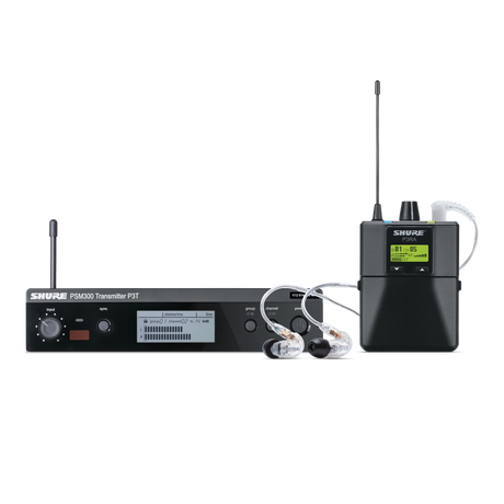 Shure P3RA Bodypack Receiver for PSM300 Systems Microphones Shure