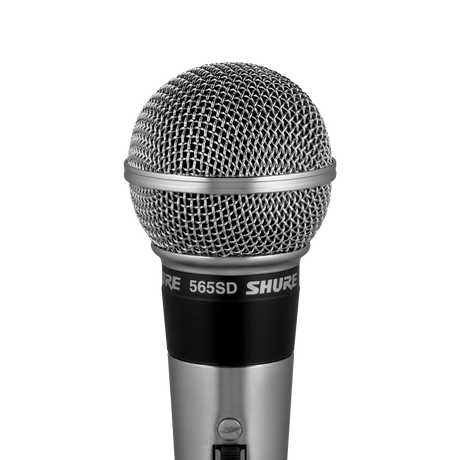 Shure 565SD-LC Cardioid Dynamic, High or Low Z, On-Off Switch Microphnes Shure