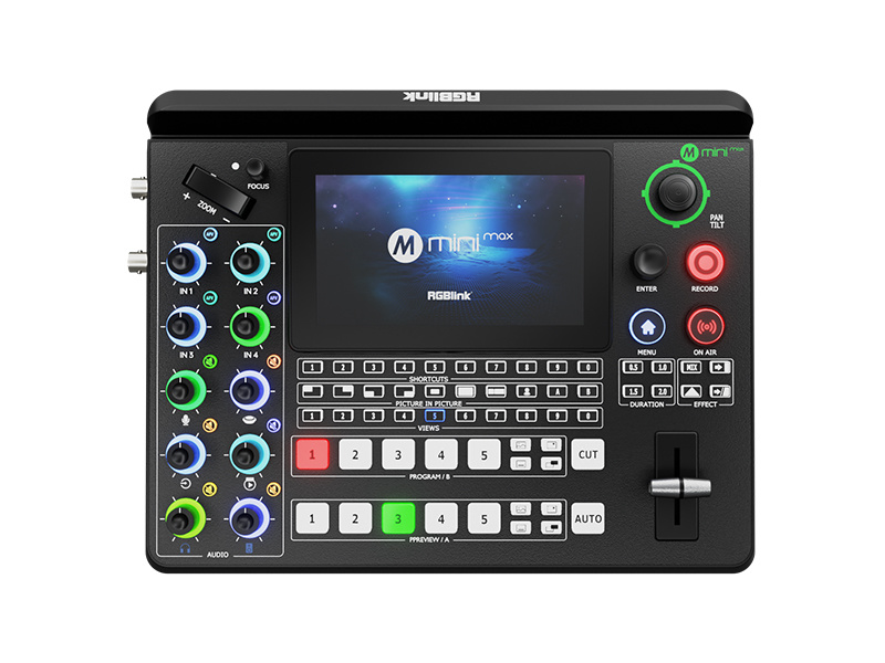 RGBlink mini-max – Live Streaming Video Switcher Video Mixers RGBlink