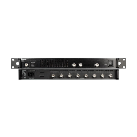 Shure PA821BX Antenna Combiner 865-960 MHz — Combine Up to 8 PSM Transmitters Microphones Shure