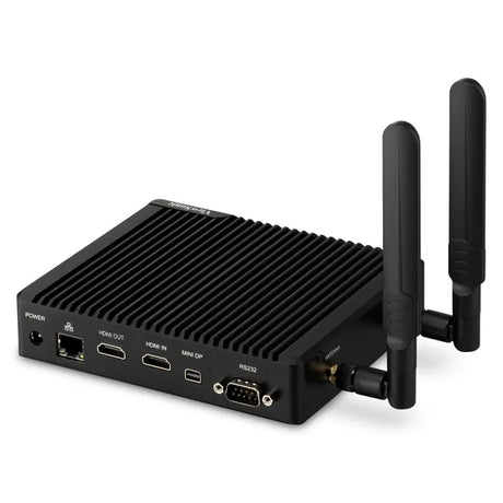 ViewSonic VBS200-A ViewBoard Smart AV Controller - Black, vCast License, 4K HDMI 2.0 Out, RS232, PoE, Wi-Fi Built-In, Quad-Core CPU ViewSonic