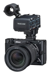 Tascam CA-XLR2d-N – XLR Mic Adapter for Cameras (Nikon) Camera Audio Adapters Tascam