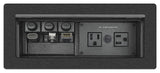 Extron Cable Cubby 1202 Cable Access Enclosure for AV Connectivity, Remote Control, and Power