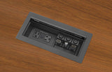 Extron Cable Cubby 1202 Cable Access Enclosure for AV Connectivity, Remote Control, and Power