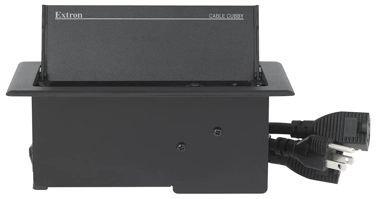 Extron Cable Cubby 222 US Cable Access Enclosure for AV Connectivity and AC Power