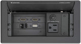 Extron Cable Cubby 222 US Cable Access Enclosure for AV Connectivity and AC Power