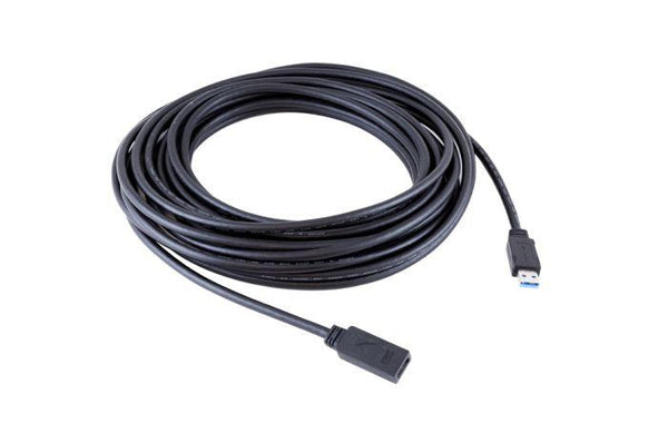 Lightware CAB-USB-AMAF-T1000A 10m long USB 3.1 Gen1 SuperSpeed Active Extension Cable TypeA/male to TypeA/female - 13740021