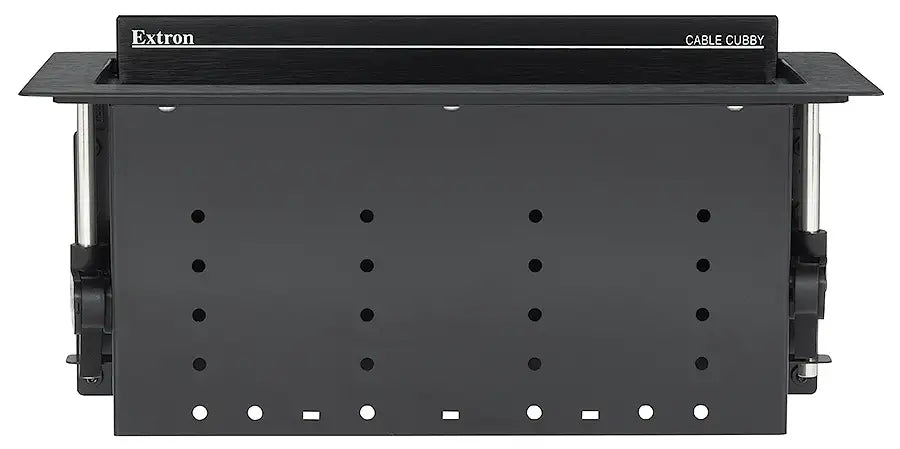 Extron Cable Cubby 1202 Brushed Aluminum-AC Module Not Included