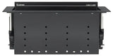 Extron Cable Cubby 1202 Brushed Aluminum-AC Module Not Included