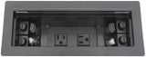 Extron Cable Cubby 1202 Cable Access Enclosure for AV Connectivity, Remote Control, and Power