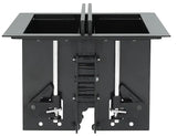 Extron Cable Cubby 1402 Black - 4 US AC, 12 A Breaker, 4 Outlets Under