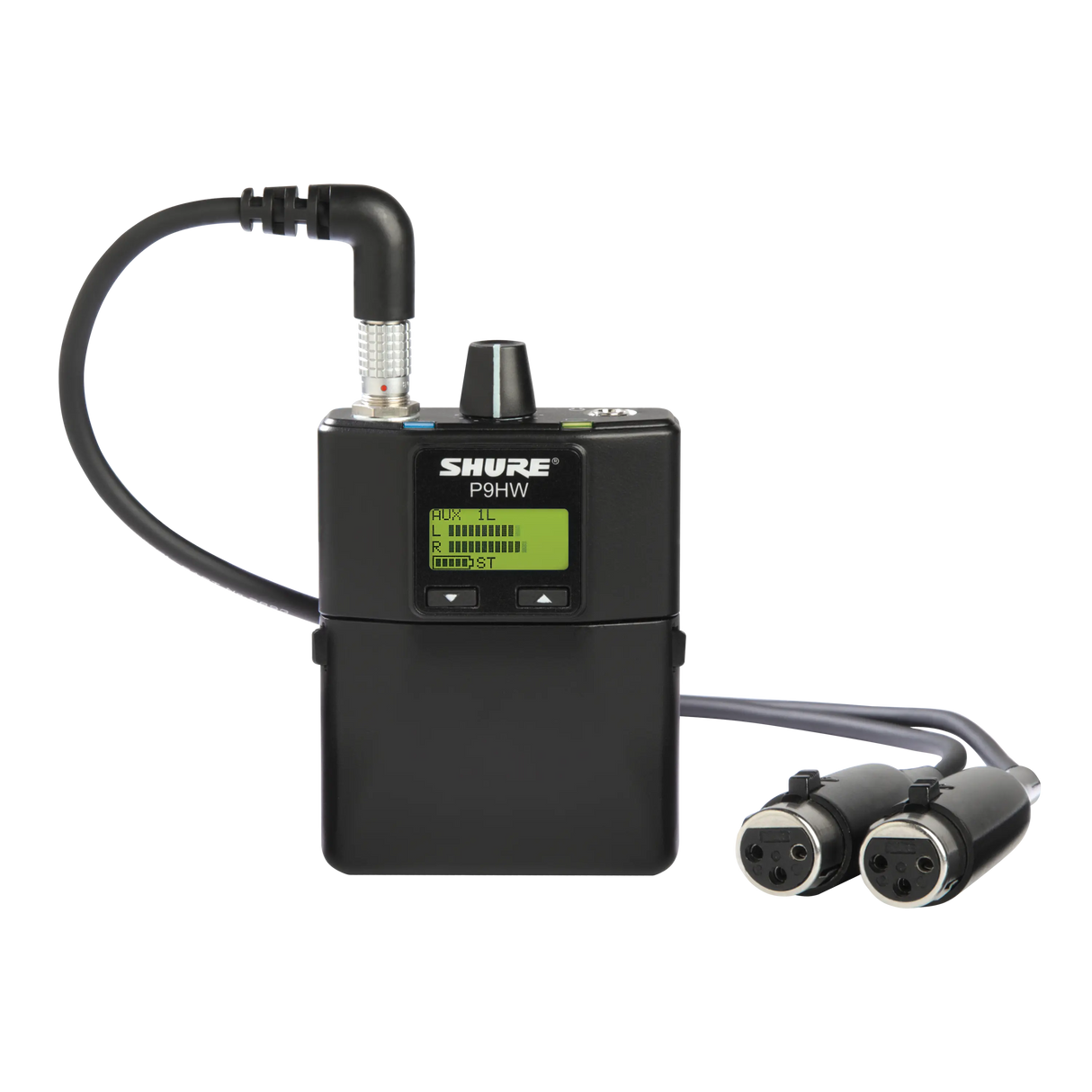 Shure PSM900 Wired Bodypack Personal Monitor - P9HW Microphones Shure