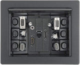 Extron Cable Cubby Retractor Bracket Kit – Double 2 Retractor bracket, fits 1200/1400; pair