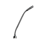 Shure MX410WRLPDF/N Microflex 10" Gooseneck Microphone Cardioid Low Profile White with Light Ring Dualflex Microphones Shure
