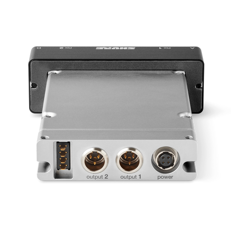 Shure ADX5BP-TA3 Dual TA3 Back Plate for ADX5D Microphnes Shure